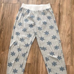 Fuzzy pajama pants